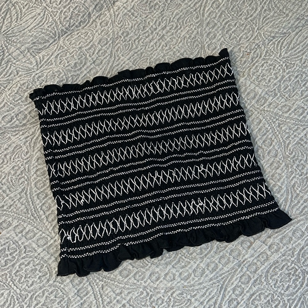 AEO Smocked Crop Top